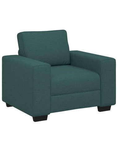 Poltrona Verde Scuro 60 cm in Tessuto