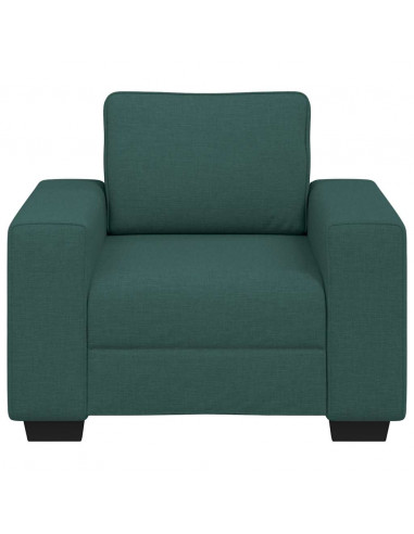 Poltrona Verde Scuro 60 cm in Tessuto