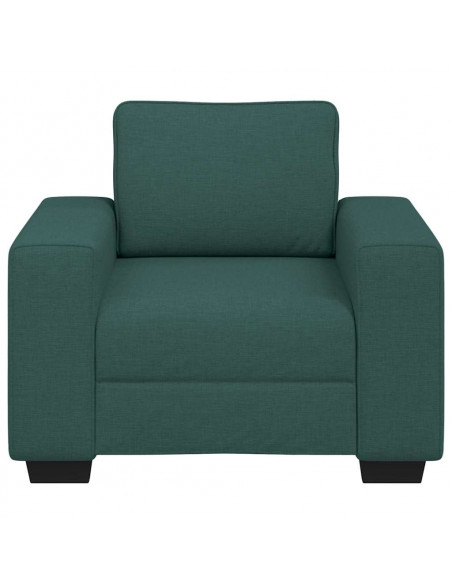Poltrona Verde Scuro 60 cm in Tessuto