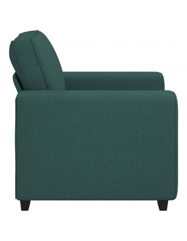 Poltrona Verde Scuro 60 cm in Tessuto