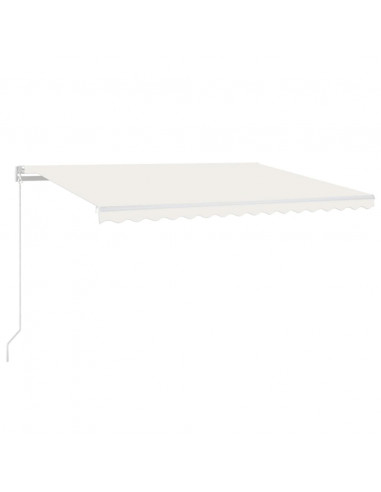 Tenda da Sole Retrattile Manuale 450x350 cm Crema