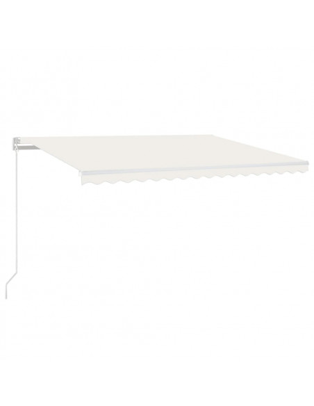 Tenda da Sole Retrattile Manuale 450x350 cm Crema