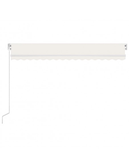 Tenda da Sole Retrattile Manuale 450x350 cm Crema