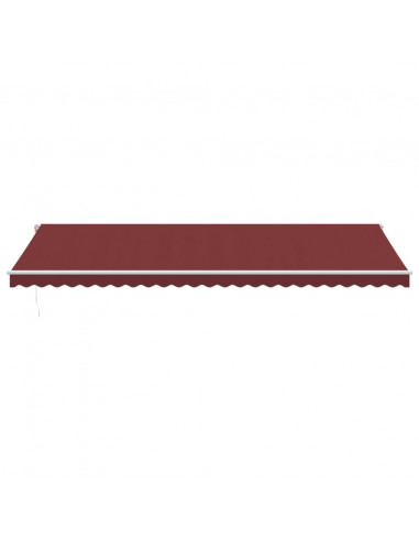 Tenda da Sole Retrattile Manuale Bordò 600x350 cm