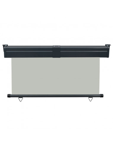 Tenda Laterale per Terrazzo 140x250 cm Grigia