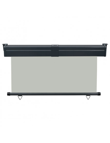 Tenda Laterale per Terrazzo 140x250 cm Grigia