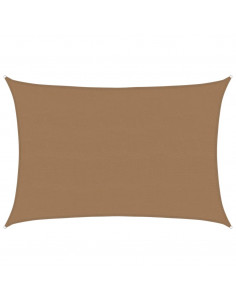 Vela Parasole 160 g/m² Grigio Talpa 5x6 m in HDPE 2