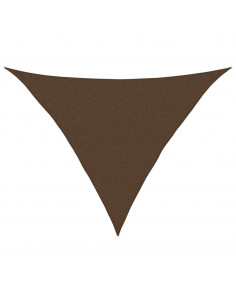 Vela Parasole 160 g/m² Marrone 2,5x2,5x3,5 m in HDPE 2
