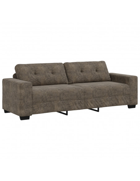 Set di 2 Grigio scuro Tessuto in Poliestere Grande Durevole