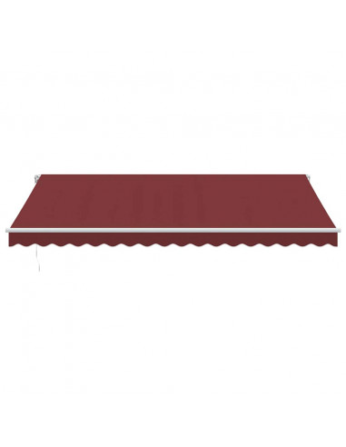 Tenda da Sole Retrattile Manuale Bordò 450x300 cm