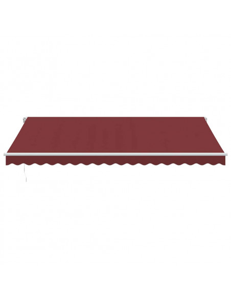 Tenda da Sole Retrattile Manuale Bordò 450x300 cm