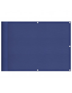 Paravento da Balcone Blu 75x700 cm 100% Poliestere Oxford