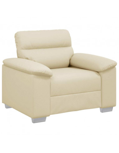 Poltrona Crema 60 cm in Similpelle