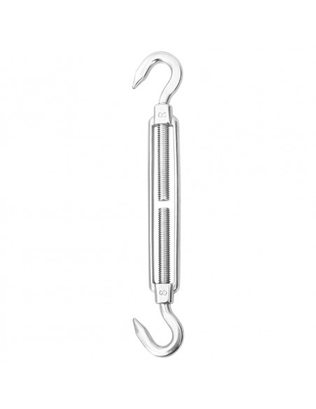 Set Accessori per Vela Parasole 9 pz in Acciaio Inossidabile