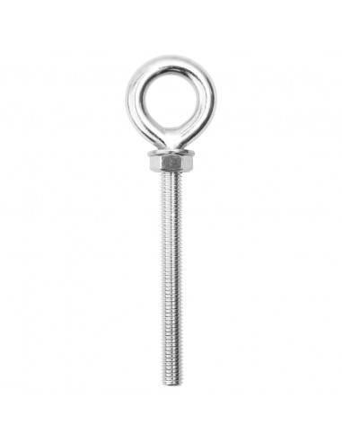 Set Accessori per Vela Parasole 9 pz in Acciaio Inossidabile