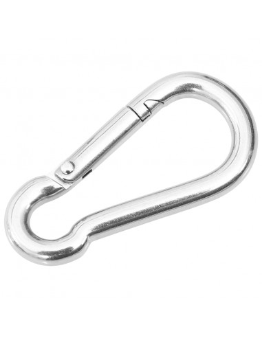 Set Accessori per Vela Parasole 8 pz in Acciaio Inossidabile