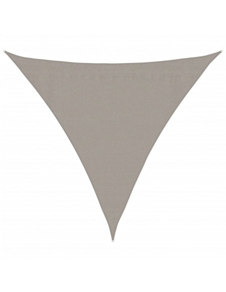 Vela Parasole 160 g/m² Triangolare 3,6x3,6x3,6 m in HDPE