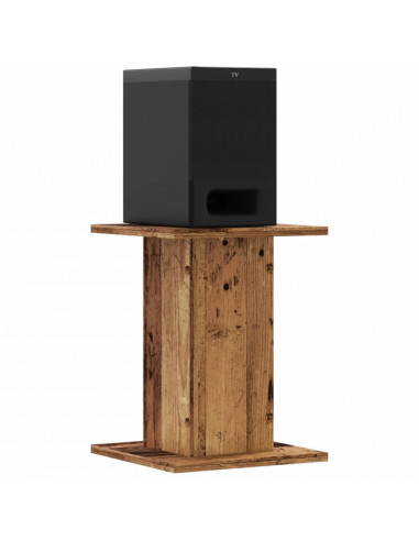 Supporti Altoparlanti 2 pz Legno 30x30x40 cm Legno Multistrato