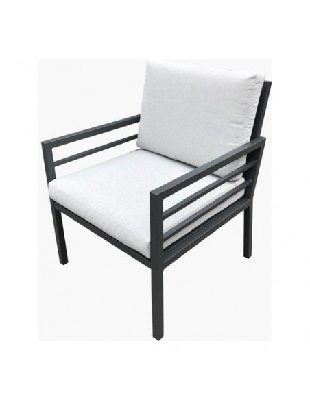 Set poltrone Amicasa LOREN Grigio scuro
