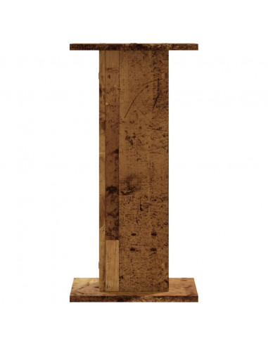 Supporti Altoparlanti 2 pz Legno 30x30x60 cm Legno Multistrato