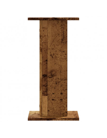 Supporti Altoparlanti 2 pz Legno 30x30x60 cm Legno Multistrato