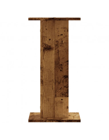 Supporti Altoparlanti 2 pz Legno 30x30x60 cm Legno Multistrato