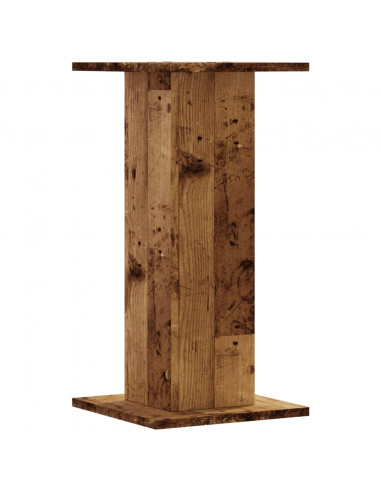 Supporti Altoparlanti 2 pz Legno 30x30x60 cm Legno Multistrato