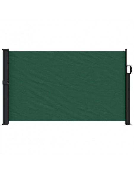 Tenda da Sole Laterale Retrattile Verde Scuro 120x600 cm