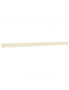 Tessuto di Ricambio per Mantovana da Tenda Strisce Crema 4 m 2