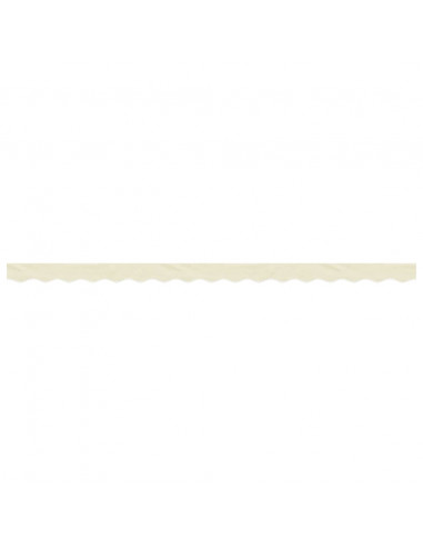 Tessuto di Ricambio per Mantovana da Tenda Strisce Crema 4 m