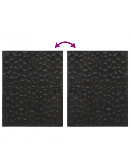 Set Mobili da Bagno 4 pz in Legno Massello di Mango