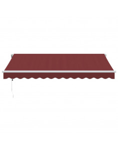 Tenda da Sole Retrattile Automatica Bordò 350x250 cm 2