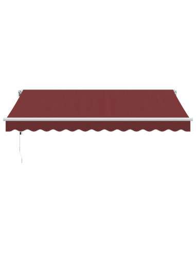 Tenda da Sole Retrattile Automatica Bordò 350x250 cm