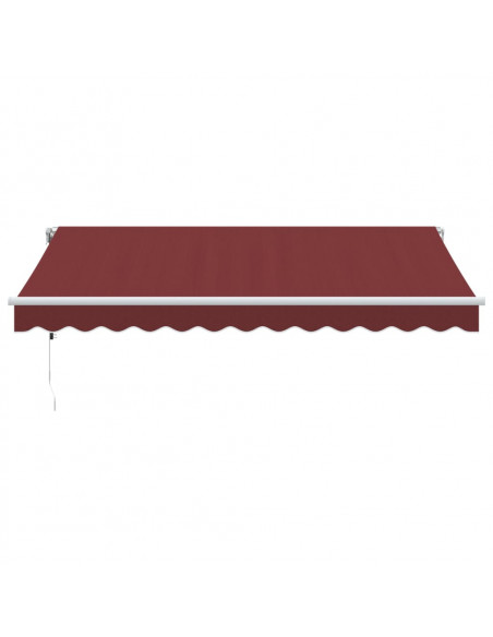 Tenda da Sole Retrattile Automatica Bordò 350x250 cm