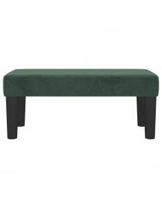 | panchina | Verde Scuro 70 x 30 x 30 cm Velluto 2