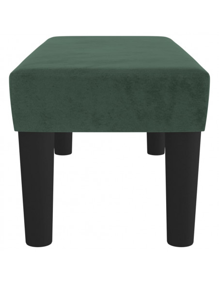 | panchina | Verde Scuro 70 x 30 x 30 cm Velluto