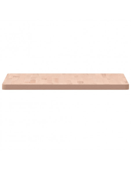 Piano per Tavolo 60x60x2,5 cm Quadrato Legno Massello di Faggio