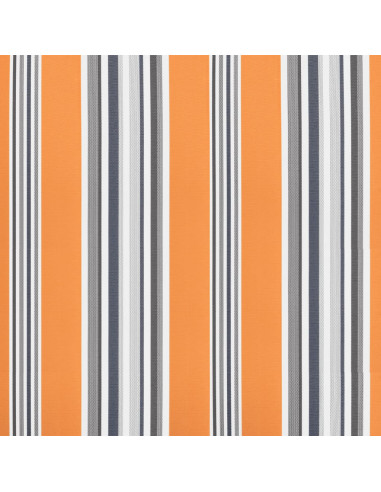 Tessuto Ricambio per Mantovana Tenda Strisce Multicolore 4,5 m