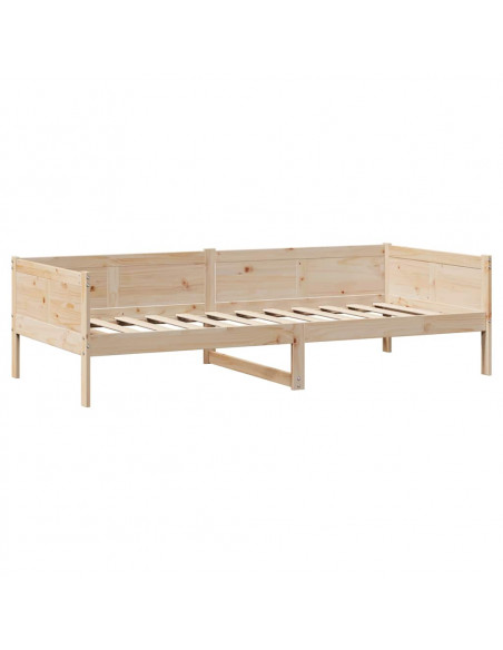 Dormeuse con Cassetti 80x200 cm in Legno Massello di Pino