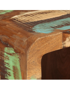 Credenza 55x30x80 cm in Legno Massello di Recupero 2