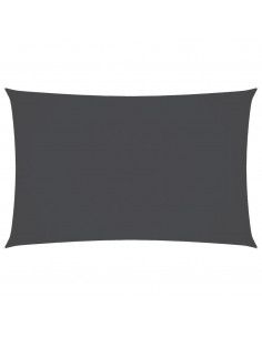 Parasole a Vela Oxford Rettangolare 3x6 m Antracite
