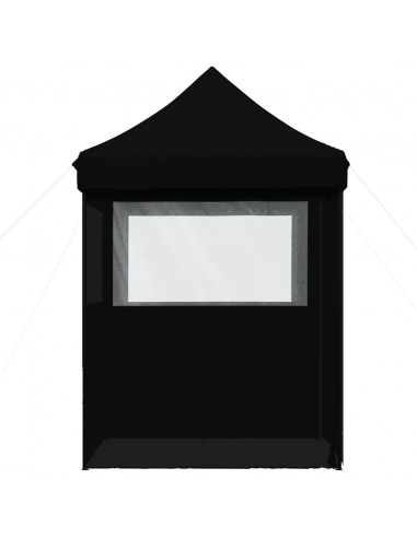 Tendone per Feste Pieghevole Pop-Up con 4 Pareti Nero