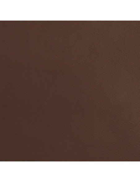 Poggiapiedi Marrone 45x29,5x35 cm in Similpelle