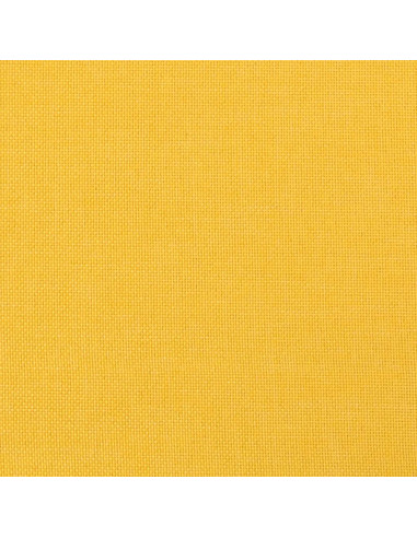 Poggiapiedi Giallo Senape 45x29,5x35 cm in Tessuto