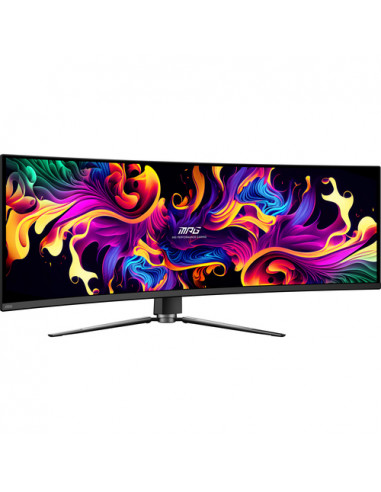 MSI MPG 491CQPX QD-OLED Monitor PC 124,5 cm (49") 5120 x 1440 Pixel Dual QHD Nero