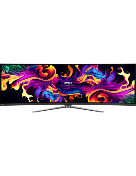 MSI MPG 491CQPX QD-OLED Monitor PC 124,5 cm (49") 5120 x 1440 Pixel Dual QHD Nero