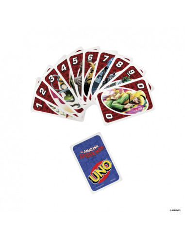 Games UNO The Amazing Spider-Man Carta da gioco Sostituzione