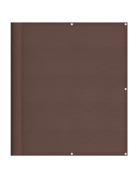 Paravento da Balcone Marrone 120x700 cm 100% Poliestere Oxford