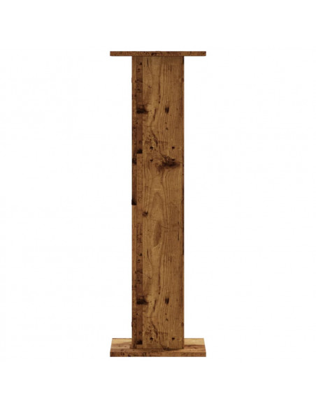 Supporti Altoparlanti 2 pz Legno 30x30x95 cm Legno Multistrato