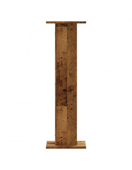Supporti Altoparlanti 2 pz Legno 30x30x95 cm Legno Multistrato